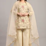 Cream Sharara Set for Women